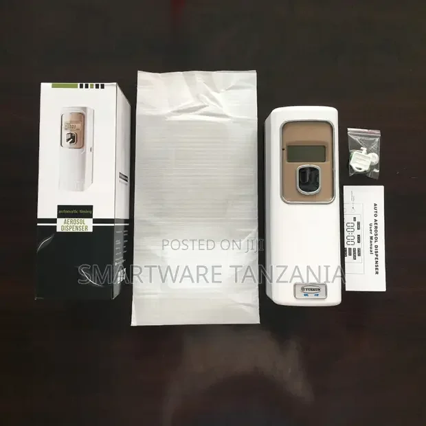 Yuekun Auto Aerosol Dispenser White LCD Timer - Buy in Dar es Salaam, Tanzania | Smartware