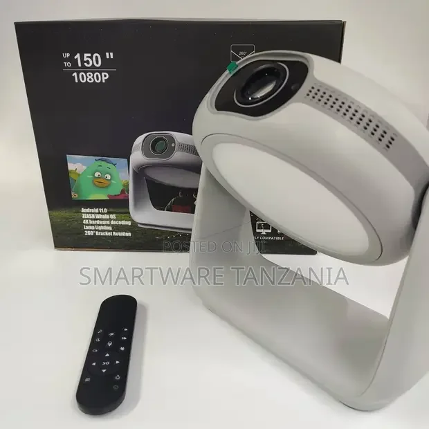 Zeash Whale OS Projector - 150 1080p, 260° Swivel Stand - Buy in Dar es Salaam, Tanzania | Smartware